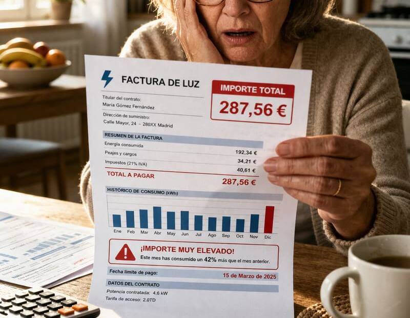 Factura de la luz muy cara: con placas solares ahorras cada mes